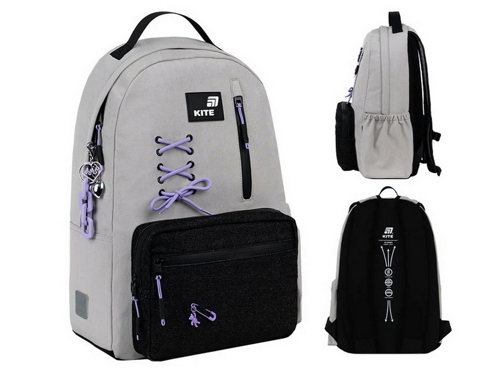 Рюкзак підлітковий Kite Education teens Romantic Minimalism K26-949L-1