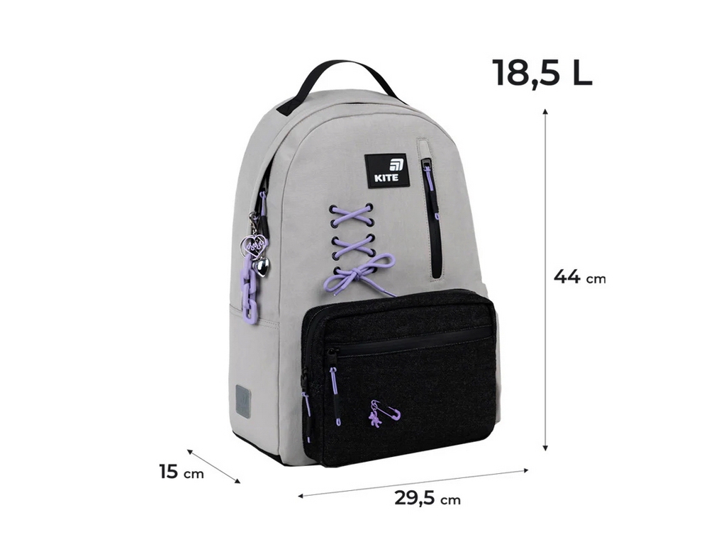 Рюкзак підлітковий Kite Education teens Romantic Minimalism K26-949L-1