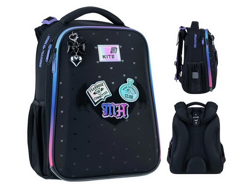 Рюкзак шкільний каркасний Kite Monster High MH26-531M