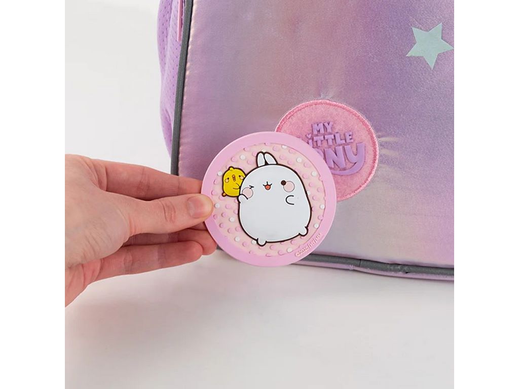 Бейдж на липучке Molang, Kite