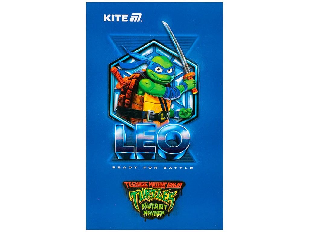 Блокнот-планшет A6, 50 листов, TMNT Mutant Mayhem (2023 Movie), Kite