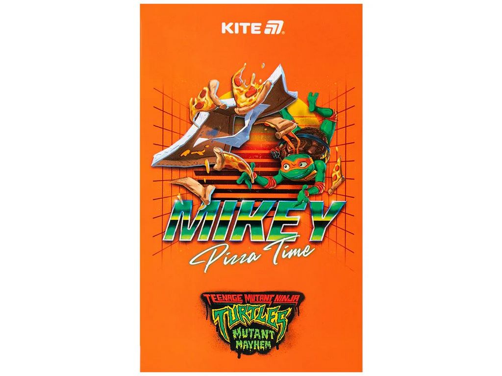 Блокнот-планшет A6, 50 листов, TMNT Mutant Mayhem (2023 Movie), Kite