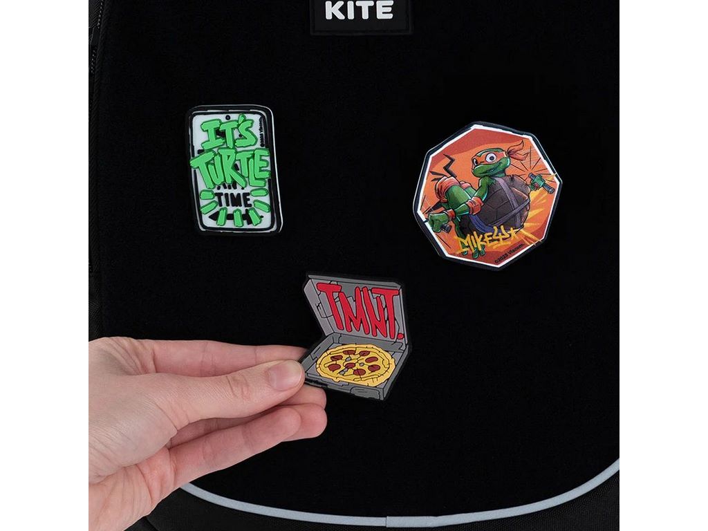Набор бейджей на липучке, 3 штуки TMNT Tales of the TMNT, Kite