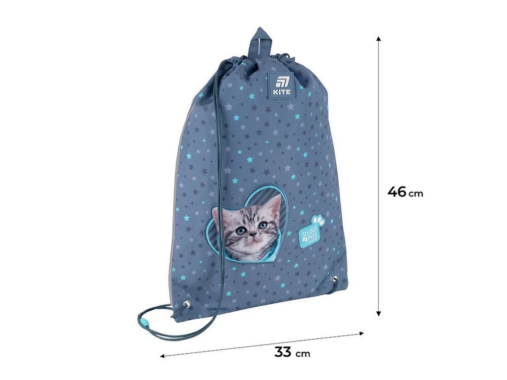 Сумка для взуття Studio Pets SP25-600M-2, 46x33 см, на шнурках, Kite