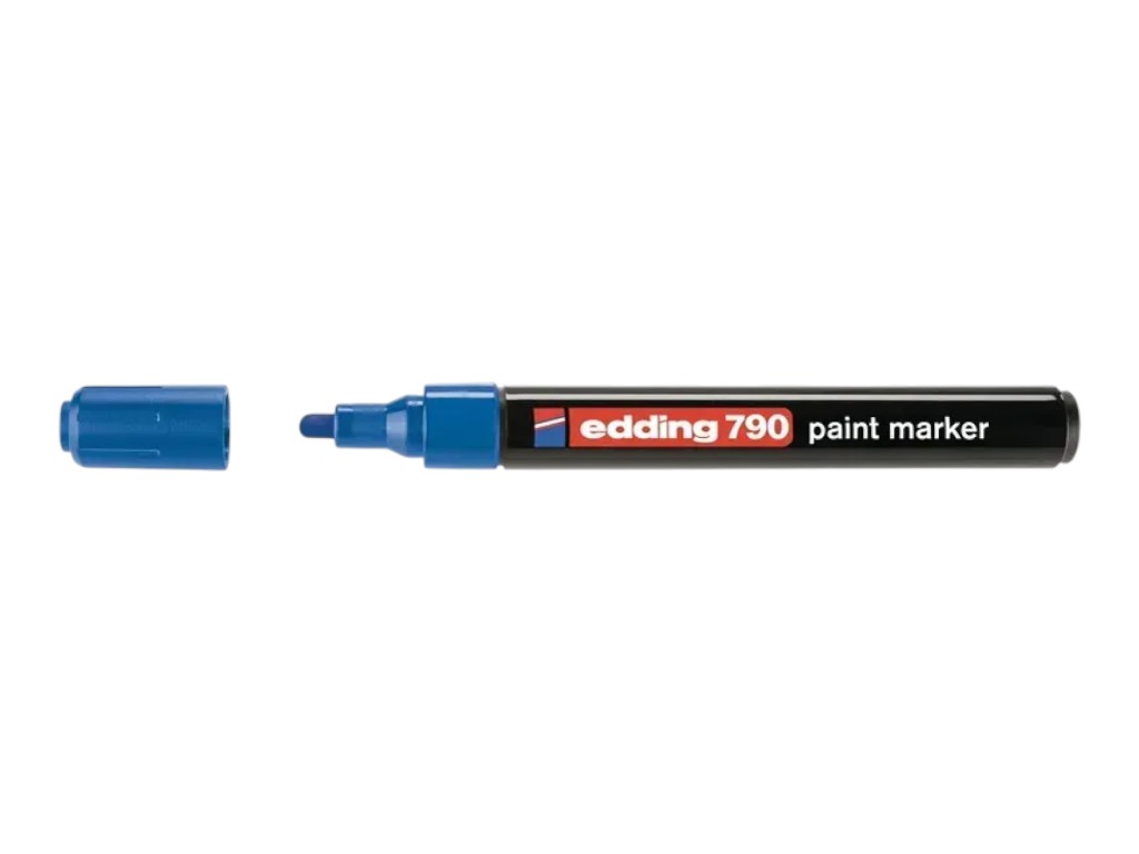 Маркер Edding Paint круглий синій 2-3 мм,  e-790/03n