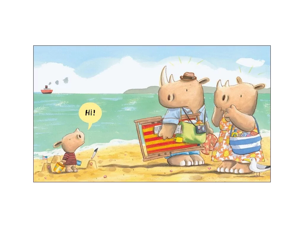 Книга-картонка "Hi!", 1–3 р., Т. Кордерой, Ранок