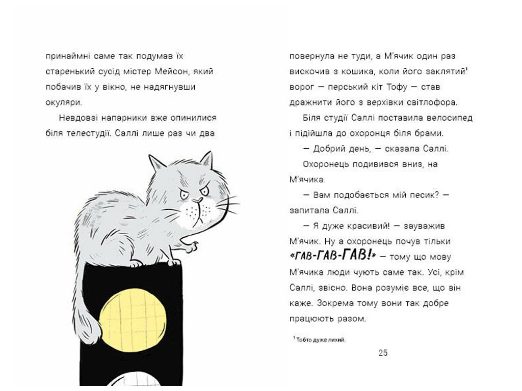 Дитяча книга "Cаллі Шукай & М’ячик ведуть слідство. Ніс за вітром", Ранок