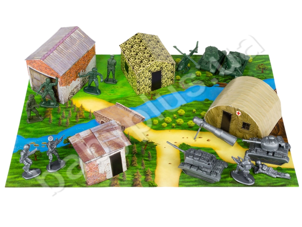 Військовий ігровий набір Бій Colorplast 1-049