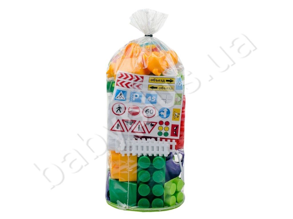 Конструктор Оріон №2 70 деталей. Colorplast 1-212
