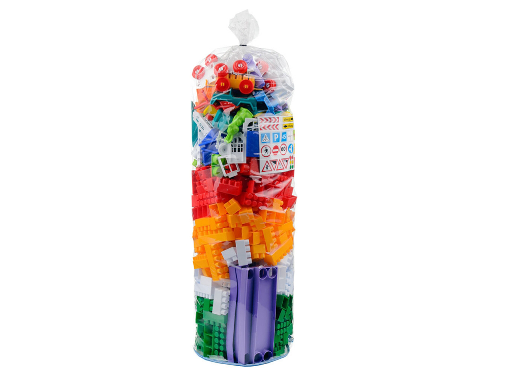 Конструктор Лидер №9. Colorplast 1937. 450 деталей