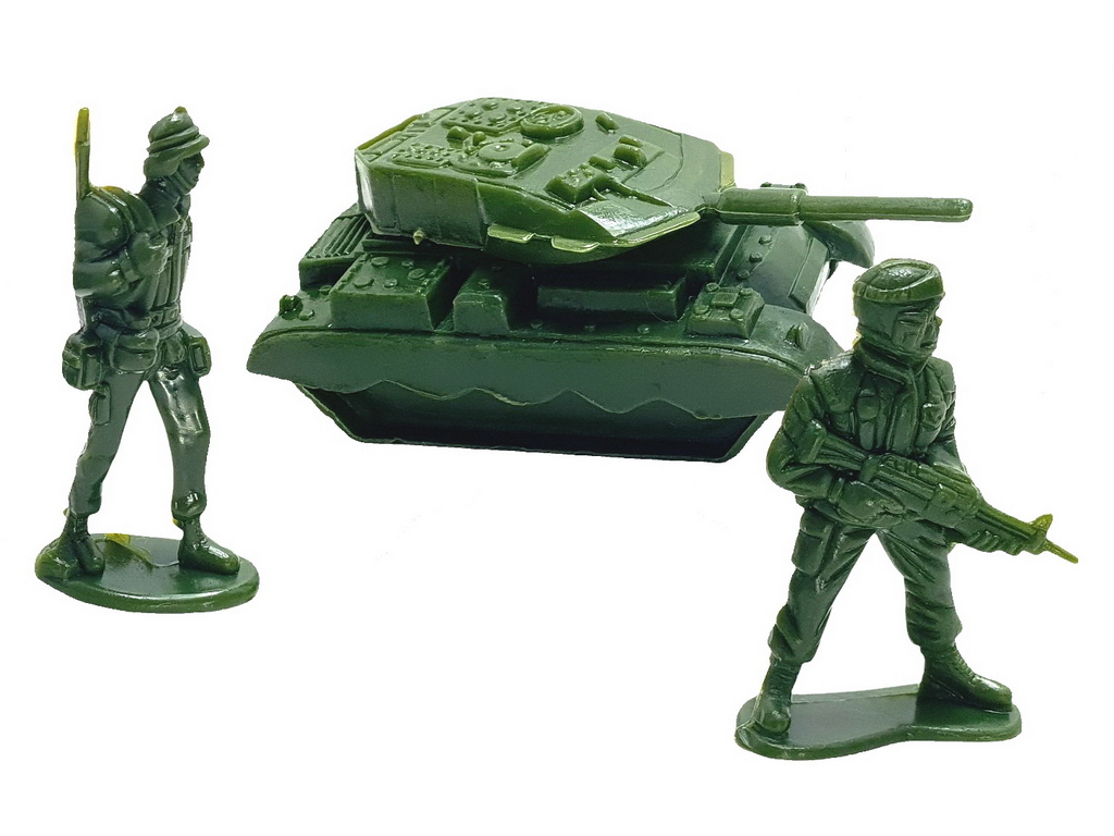 Военный игровой набор солдатиков Армия в рюкзаке Colorplast SSA-small