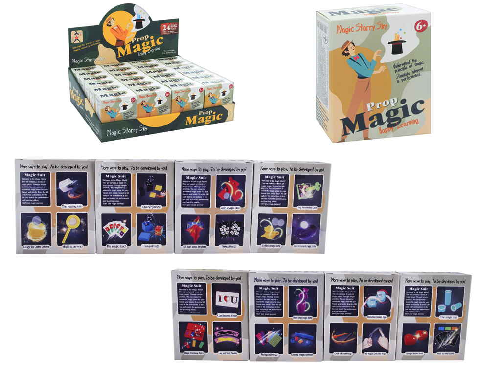 Фокусы Magic Starry Sky. 030-13B; 24 вида (цена за 1шт)