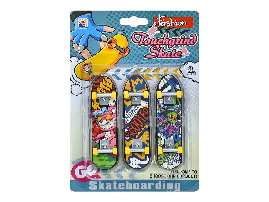 Фінгерборд трюковий Touchgrind Skate 032-3, мікс видів (ціна за 1 шт.)
