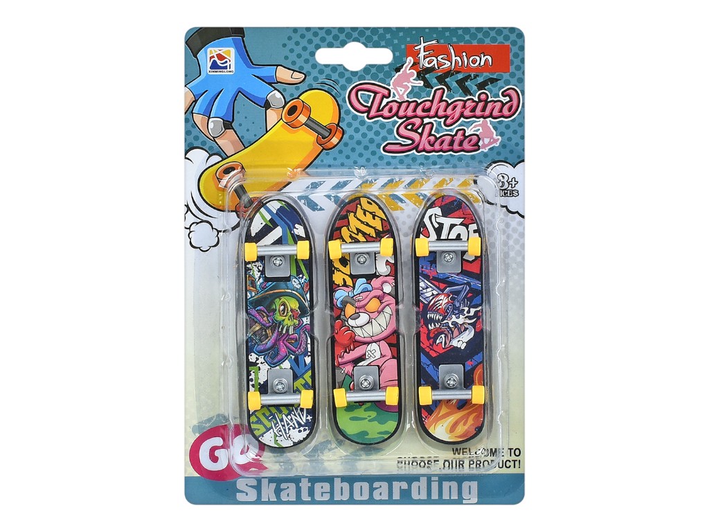 Фінгерборд трюковий Touchgrind Skate 032-3, мікс видів (ціна за 1 шт.)