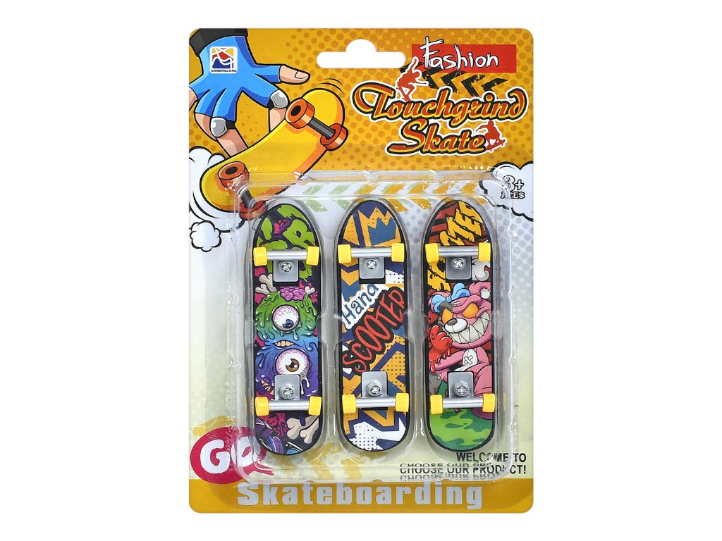 Фінгерборд трюковий Touchgrind Skate 032-3, мікс видів (ціна за 1 шт.)