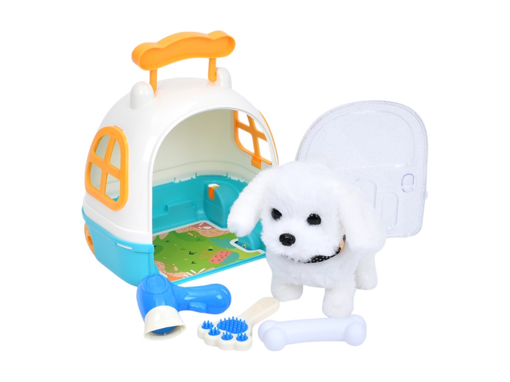 Игрушка интерактивная Животное с переноской 040-41 16 Limo Toy; 2 вида; (цена за 1 набор)