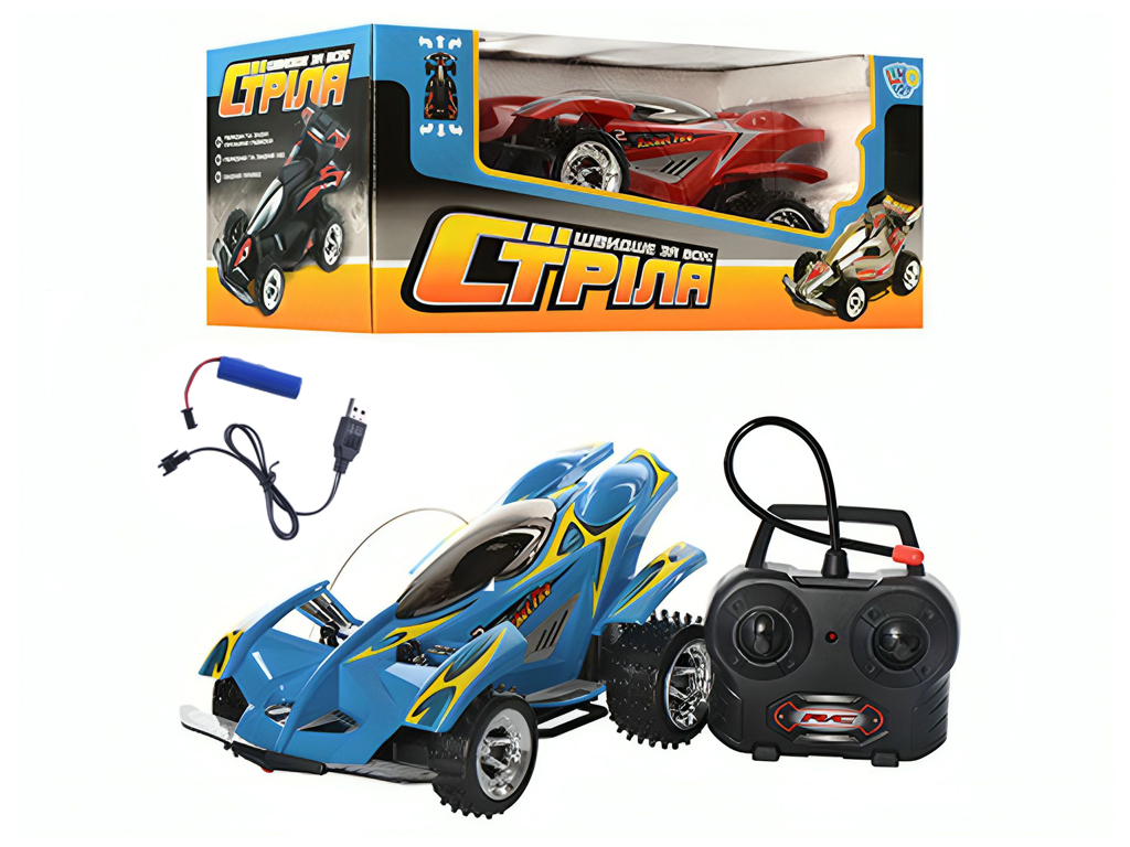 Машина гоночна на радіокеруванні Найшвидше Стріла 24 см. Limo Toy 1023
