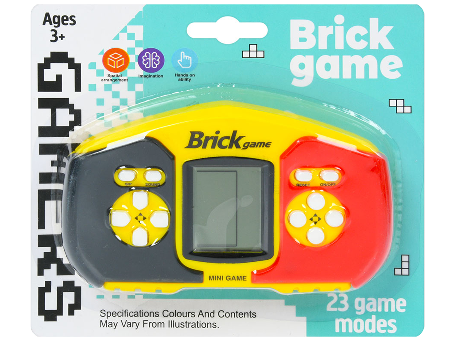 Игровая приставка Тетрис 23в1 158C-10, 23 игры и звук