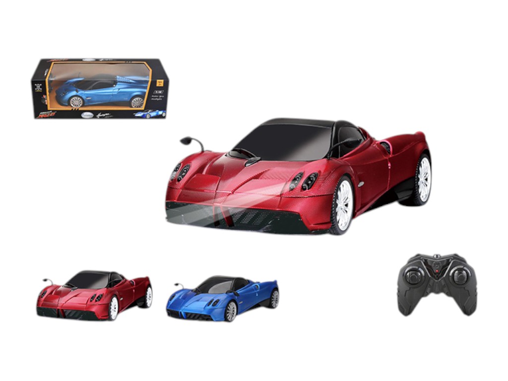 Машина на радіокеруванні Pagani Huayra Roadster, світло, гумові колеса, 2 кольори