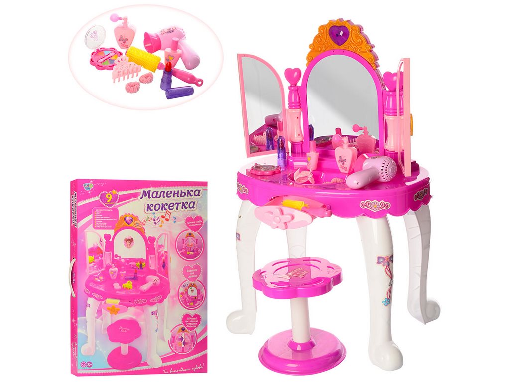 Трюмо Маленька  Кокетка 44.5-31-73 см. Limo Toy 16632C