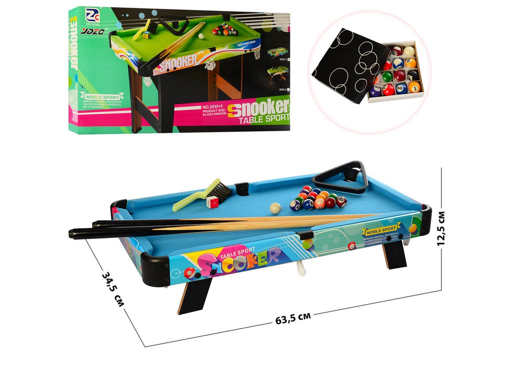 Игра настольная бильярд 2035+2