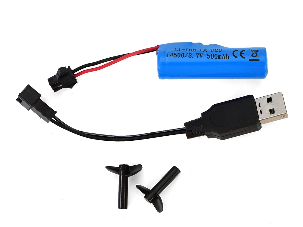 Катер радиоуправляемый с управлением браслетом, аккумулятором и USB-заряжанием, 2 цвета