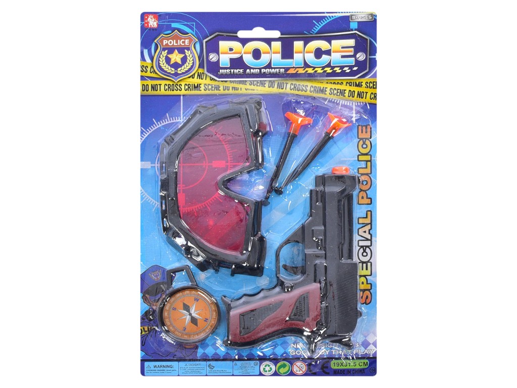 Набор с оружием 2323-16 Police, 2 вида, (цена за 1шт)