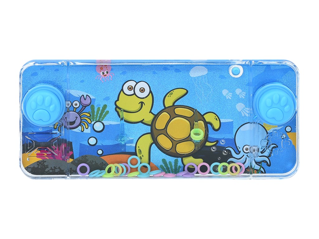 Игра водяная кнопочная с кольцами 238-B24-L24-F24-N24-K24, 15,5 см, механическая, микс дизай