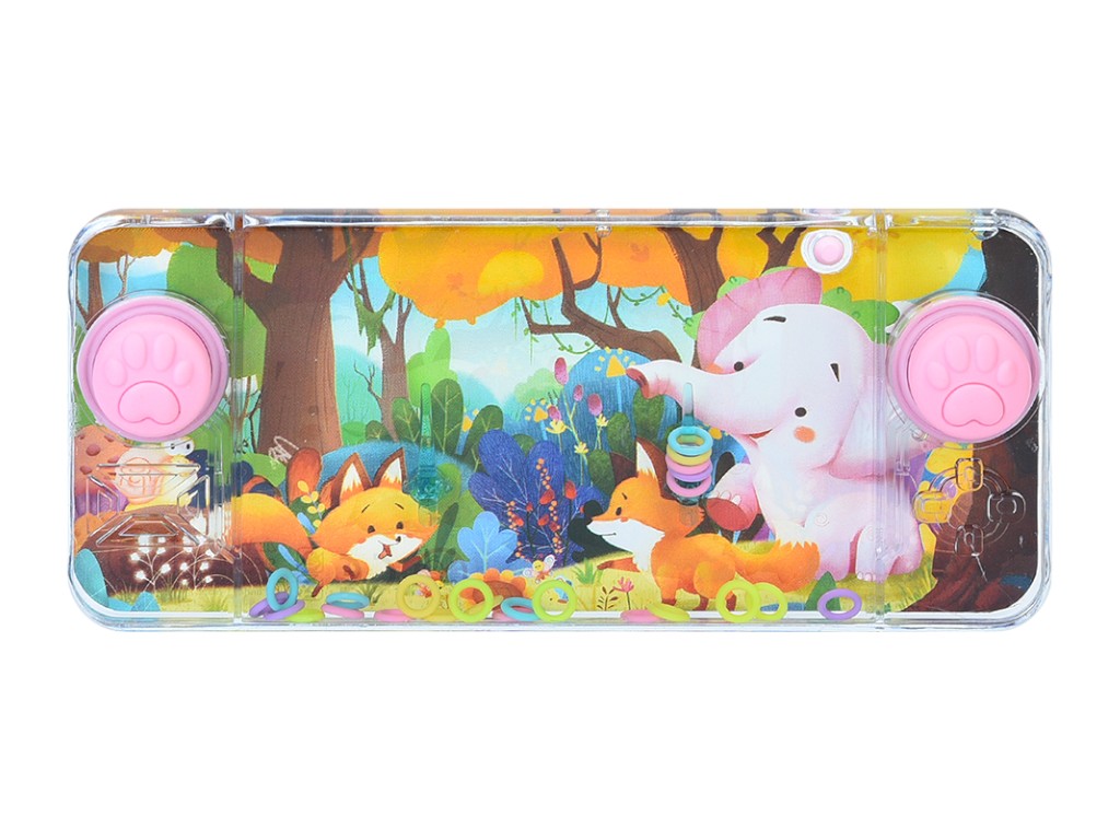 Игра водяная кнопочная с кольцами 238-B24-L24-F24-N24-K24, 15,5 см, механическая, микс дизай