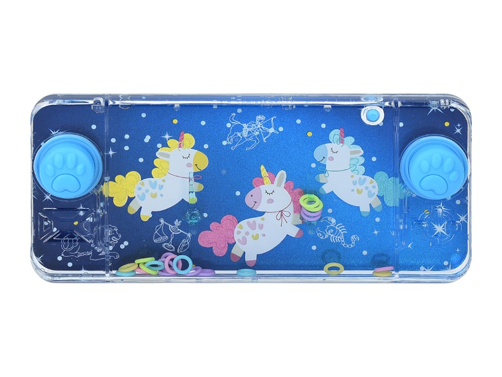 Игра водяная кнопочная с кольцами 238-B24-L24-F24-N24-K24, 15,5 см, механическая, микс дизай