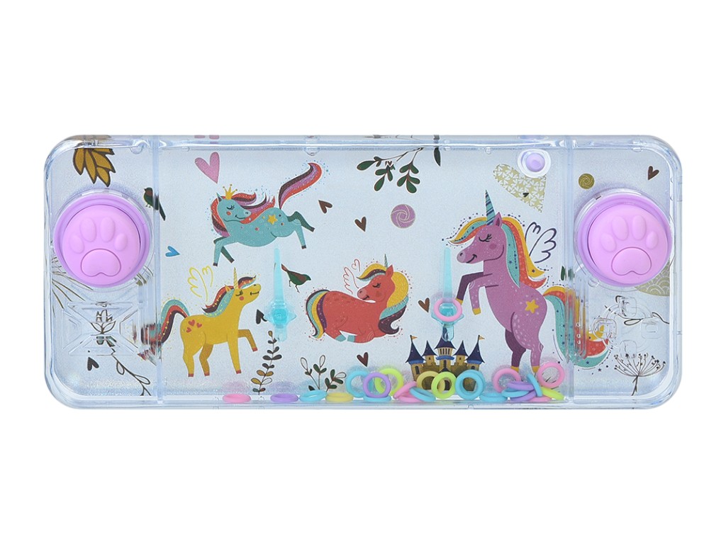 Игра водяная кнопочная с кольцами 238-B24-L24-F24-N24-K24, 15,5 см, механическая, микс дизай