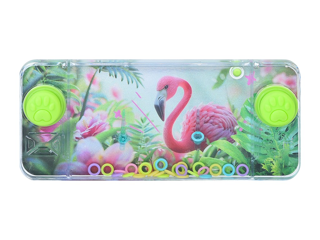 Игра водяная кнопочная с кольцами 238-B24-L24-F24-N24-K24, 15,5 см, механическая, микс дизай
