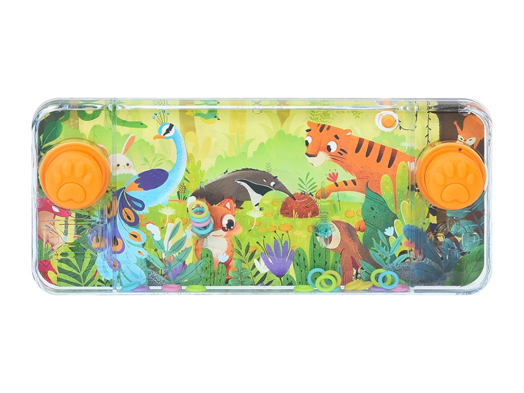 Игра водяная кнопочная с кольцами 238-B24-L24-F24-N24-K24, 15,5 см, механическая, микс дизай