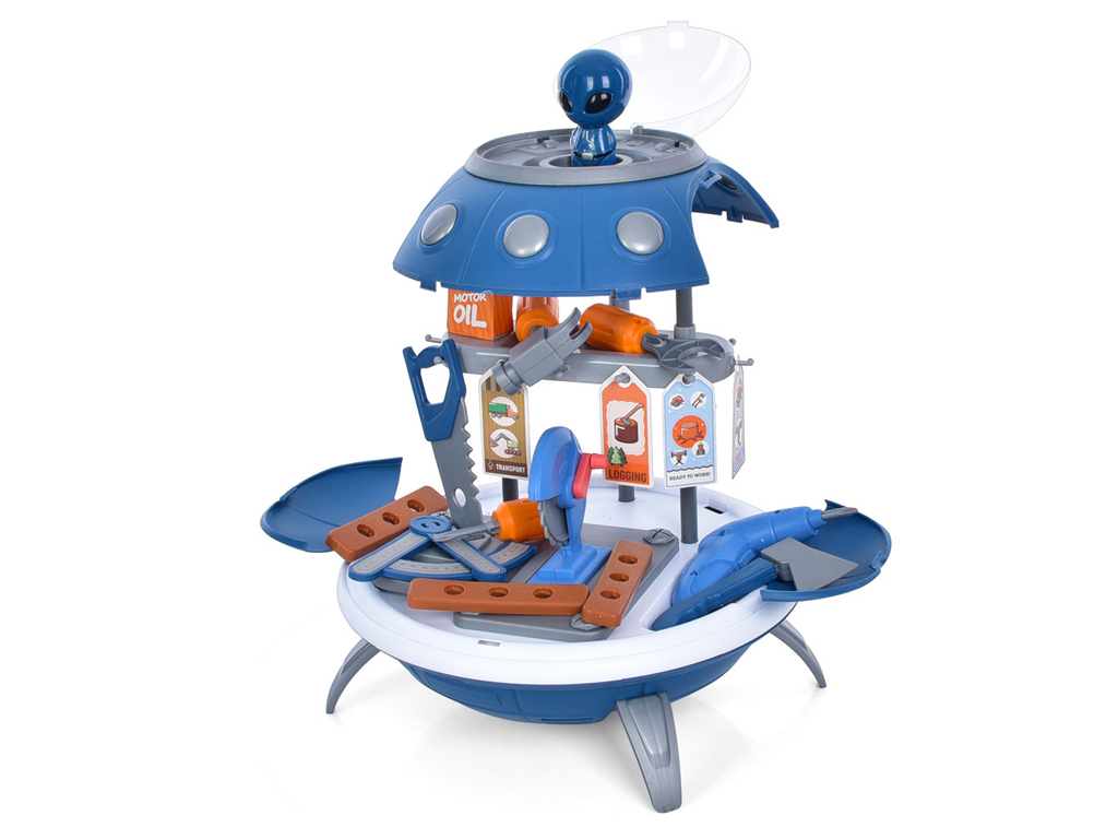 Игровой стол с инструментами 25767, 25 см, 52 предмета, BabyToys