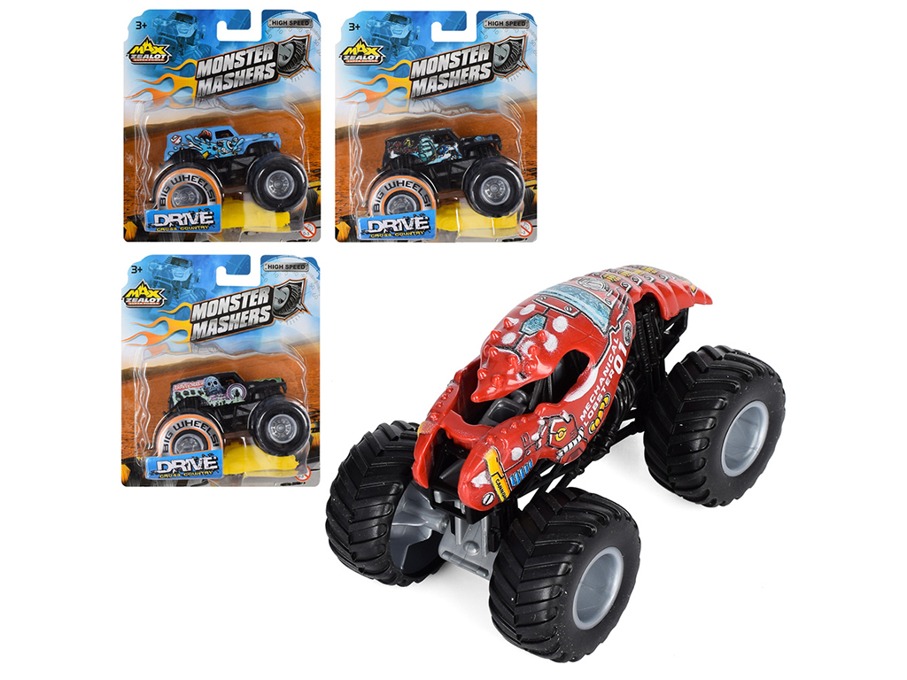 Джип Monster Truck 3021/3022, 10 см, микс видов (цена за 1 шт.)