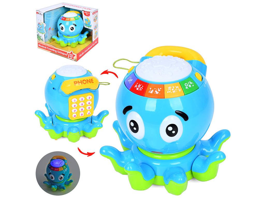 Интерактивная игрушка Осьминог