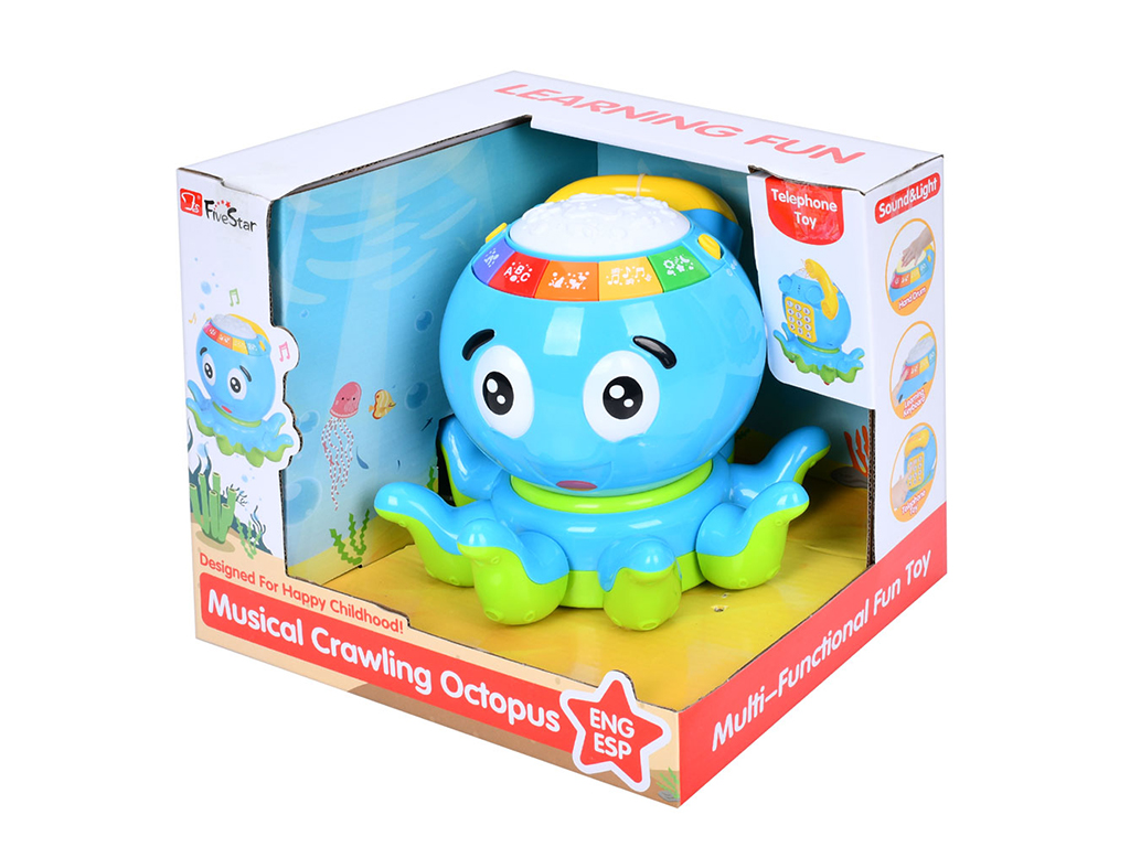 Интерактивная игрушка Осьминог