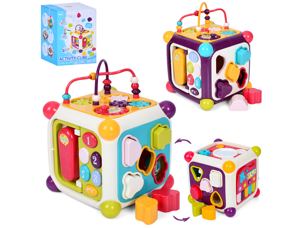Игра развивающая Куб сортер. 3838B-C