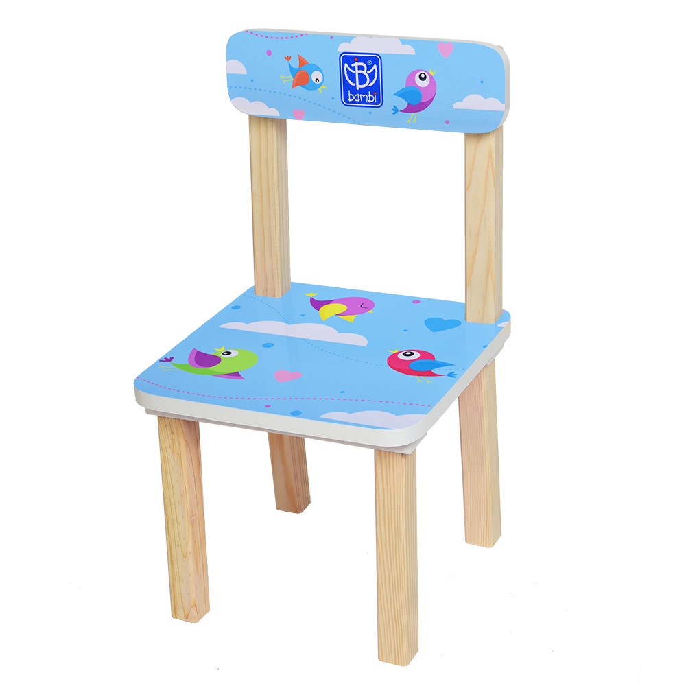Дитячий столик зі стульчиками Пташки. Bambi 501-39