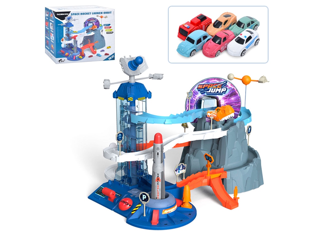 Игровой набор гараж космическая станция 5508A