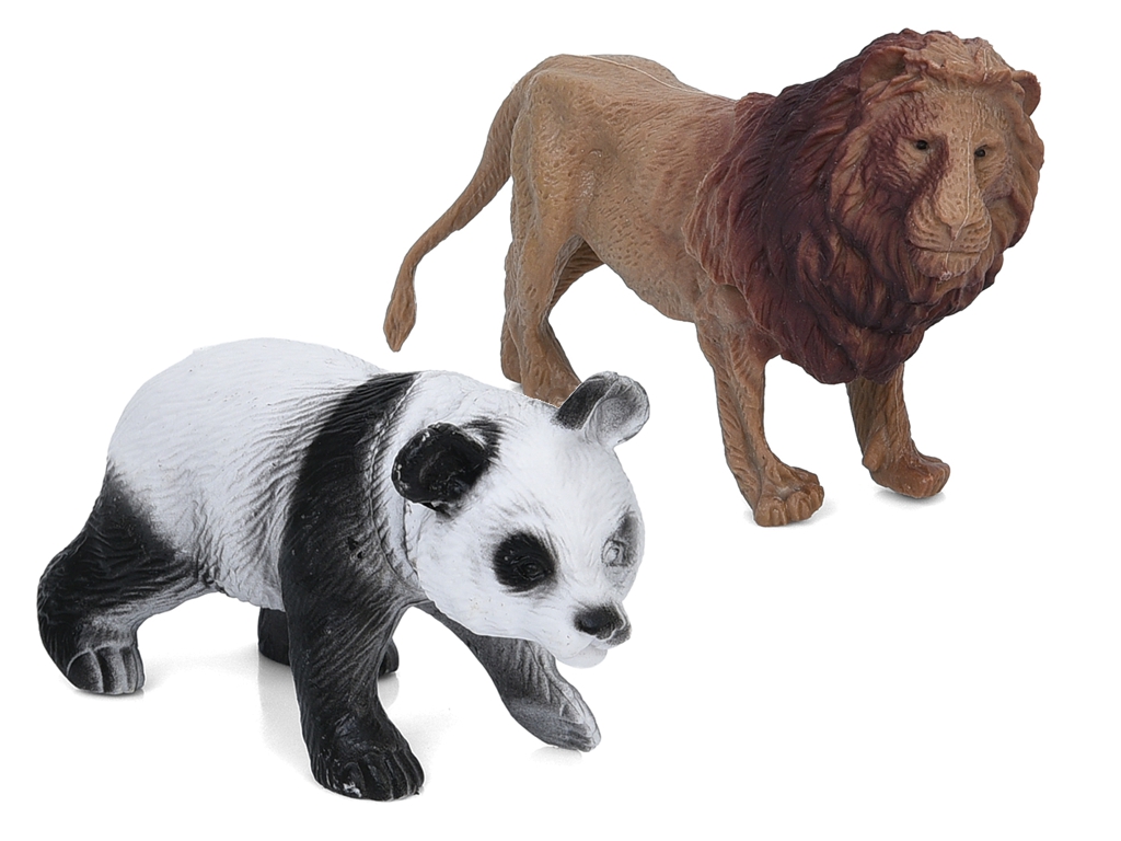 Фигурки игровые динозавры и дикие животные, 2 вида, 8 см, BabyToys 564A-C (цена за 1шт)
