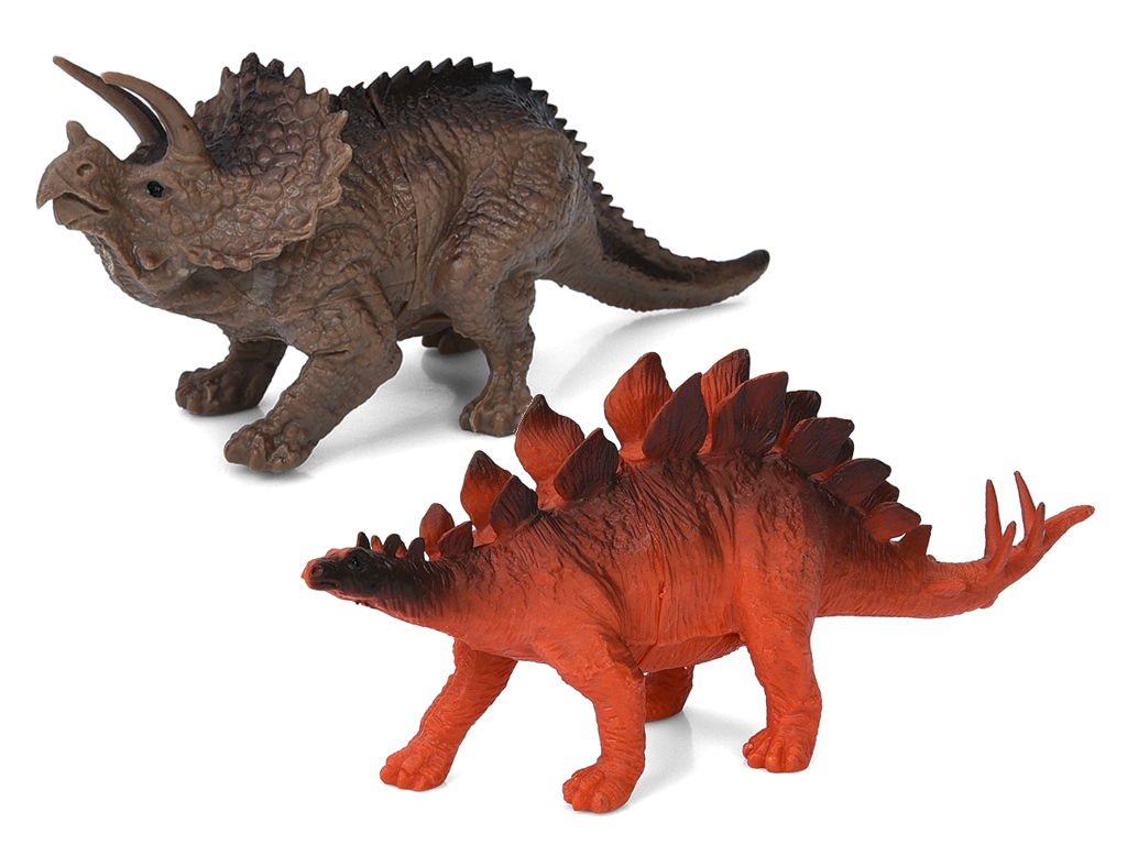 Фигурки игровые динозавры и дикие животные, 2 вида, 8 см, BabyToys 564A-C (цена за 1шт)