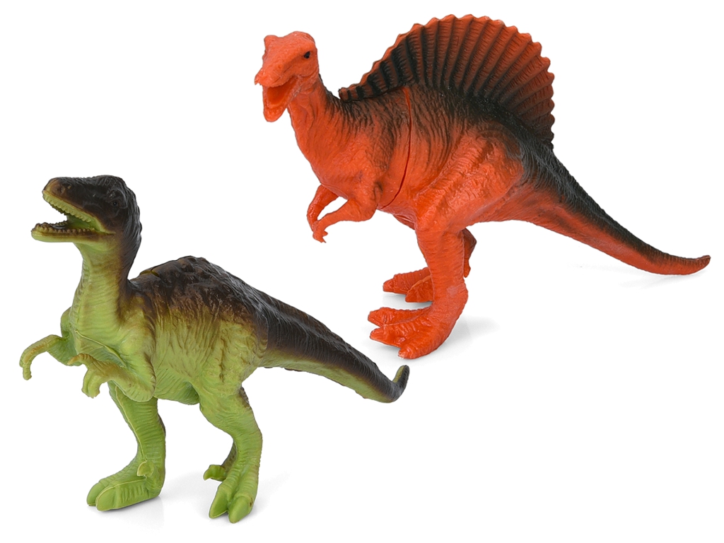 Фигурки игровые динозавры и дикие животные, 2 вида, 8 см, BabyToys 564A-C (цена за 1шт)