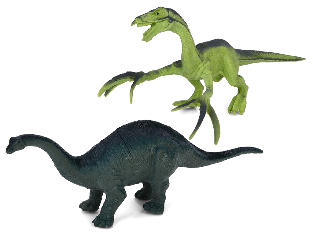 Фигурки игровые динозавры и дикие животные, 2 вида, 8 см, BabyToys 564A-C (цена за 1шт)