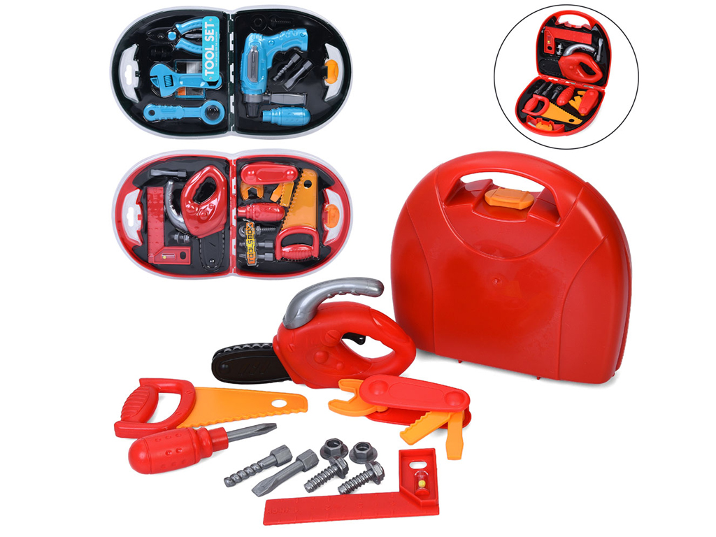 Набор инструментов игровой 6662-1-6663, 24 см, в чемодане, BabyToys