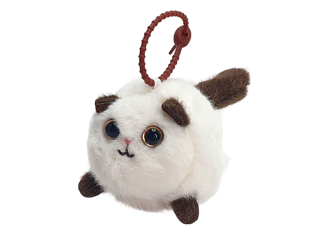 Заводная мягкая игрушка кот 9см, заводная, подвижный хвост, 688-363A (цена за 1шт)