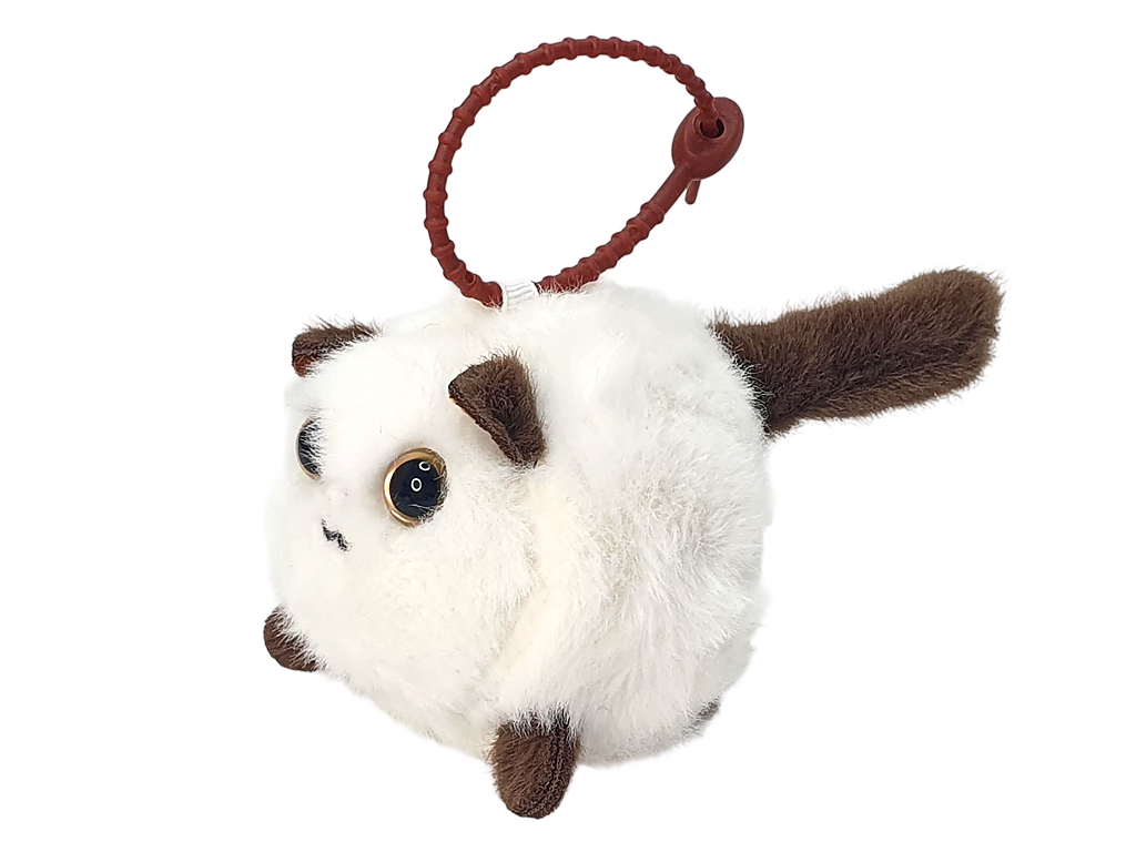 Заводная мягкая игрушка кот 9см, заводная, подвижный хвост, 688-363A (цена за 1шт)