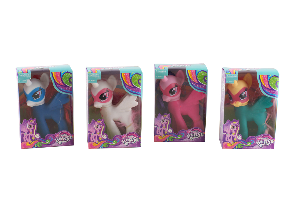 Фігурка конячка Little Pony 8238D, колекційна,4 вида (ціна за 1шт)