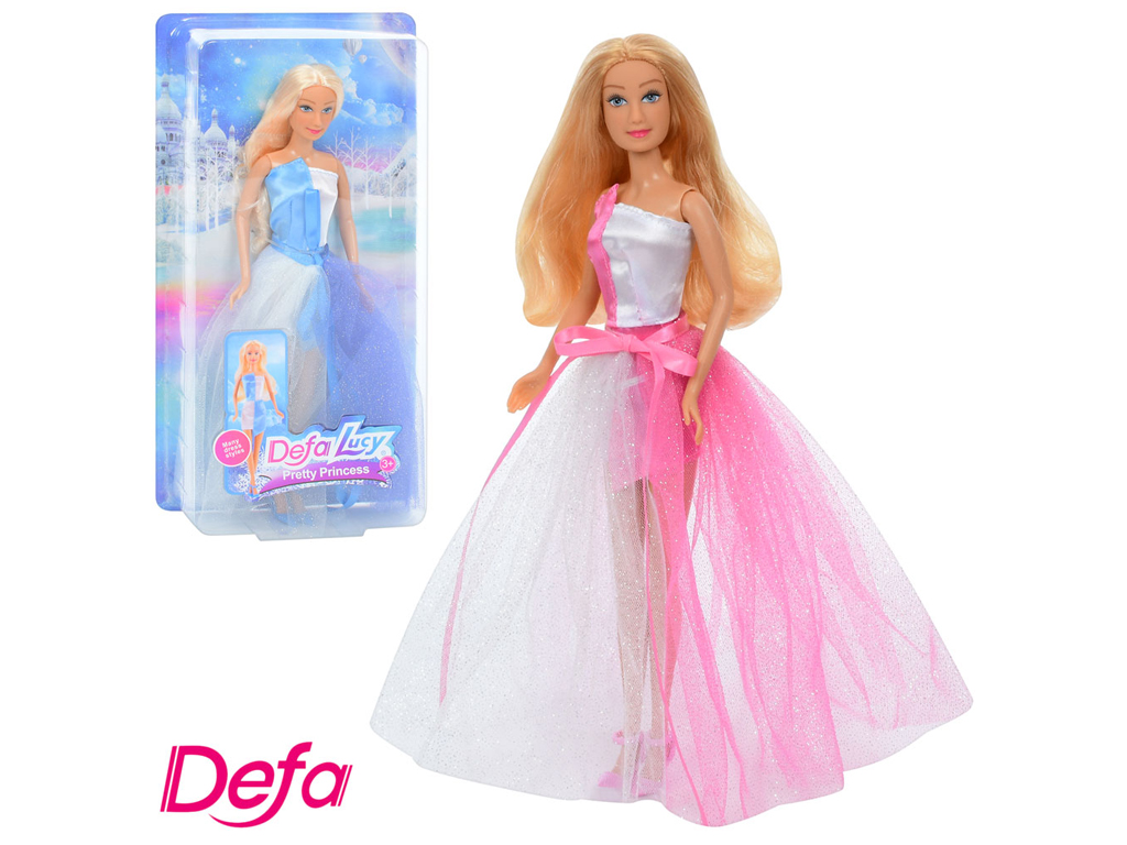 Кукла игровая Defa Lucy 8456, 29 см, в длинном бальном платье