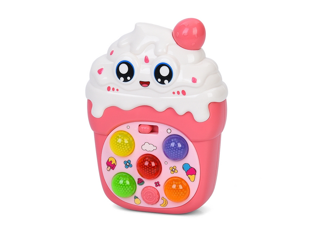 Музыкальная игрушка Веселая еда 855-197-198-199-200-206A, световые эффекты, 3 режима игры, 5 видов